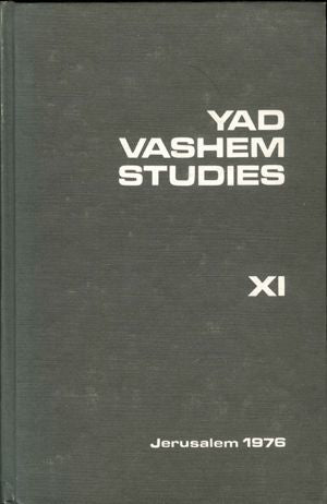 Yad Vashem Studies: Volume XI