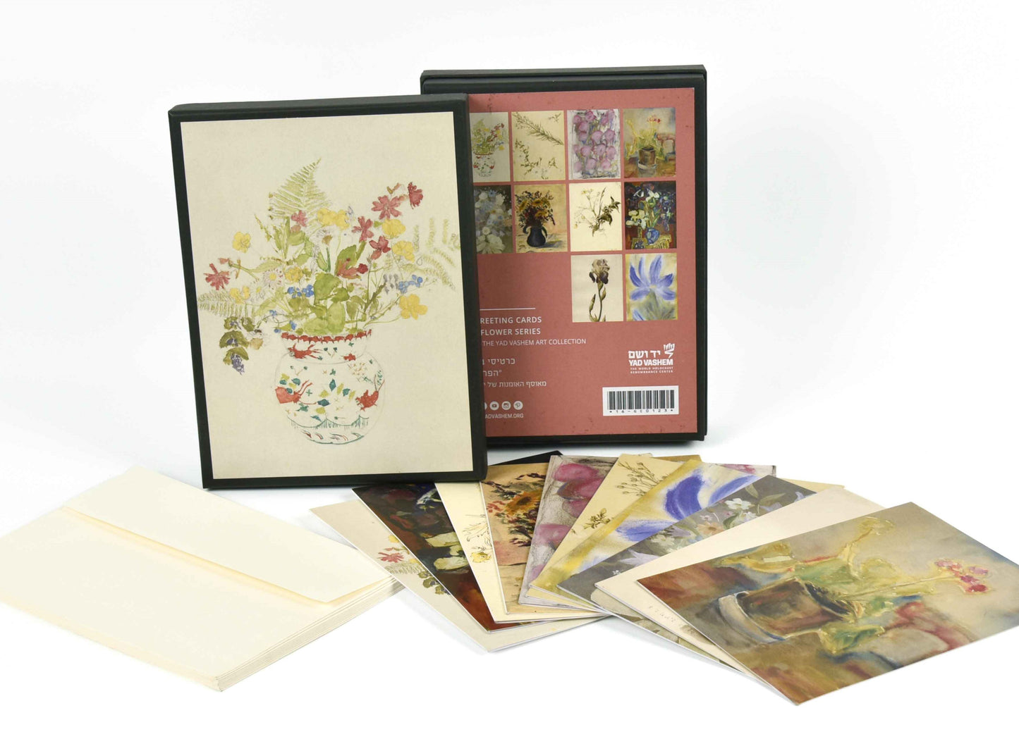 Blooming Wishes – The Flower Series Greeting Cards Set