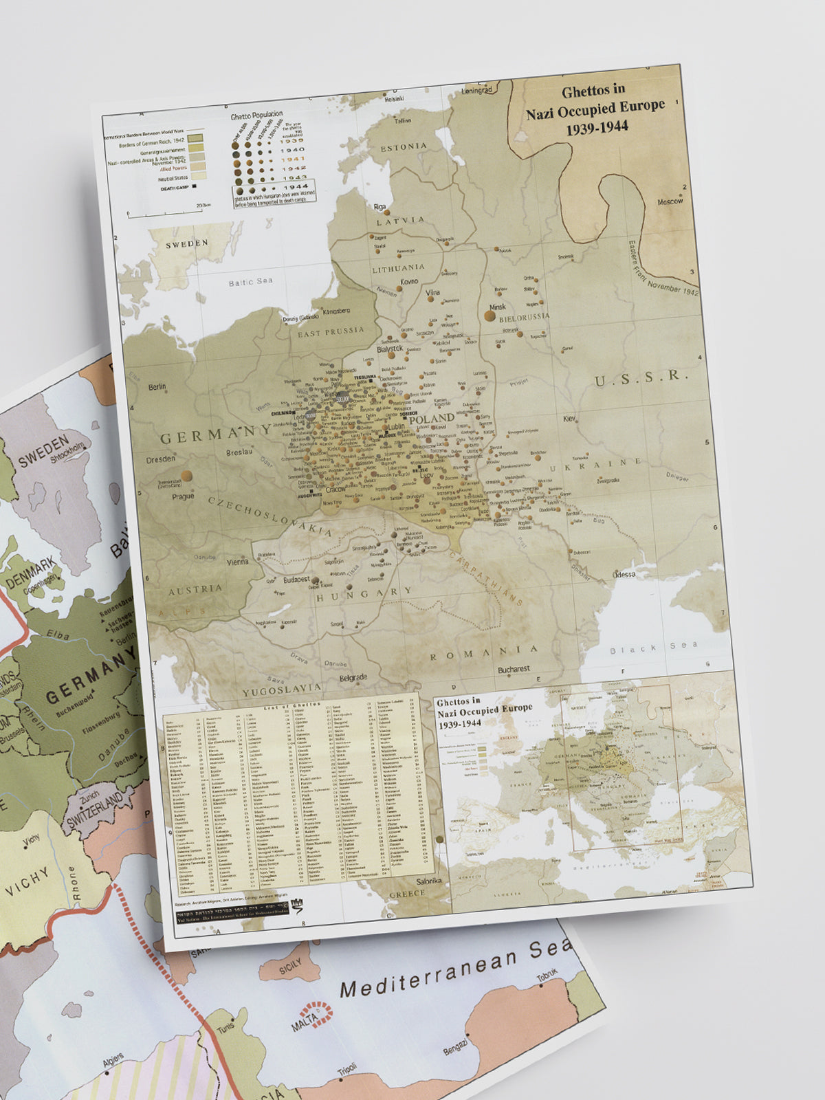 מפות וכרזות לימודיות