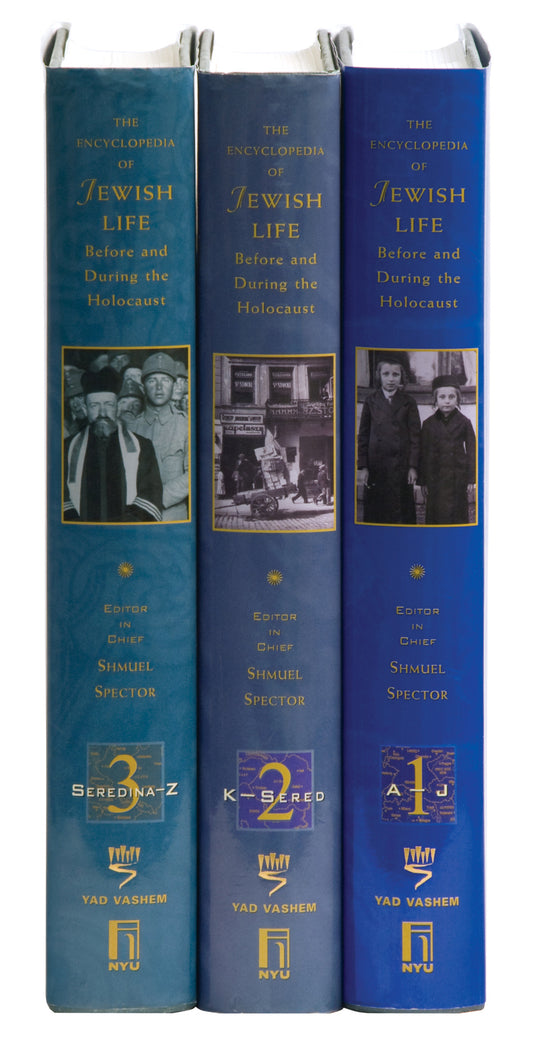 The Encyclopedia of Jewish Life: Before and During the Holocaust - 3 Volume Set
