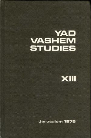 Yad Vashem Studies: Volume XIII