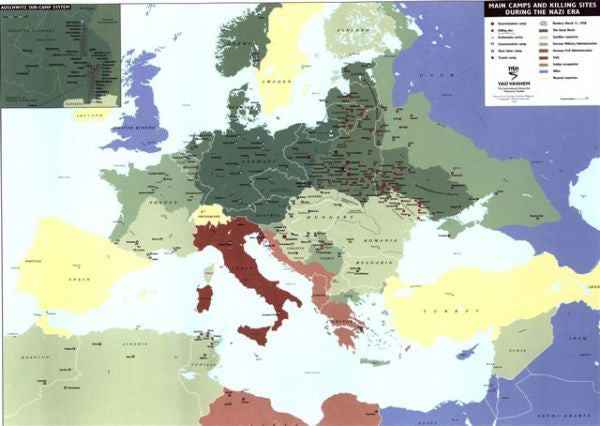 Map: Main camps and killing sites