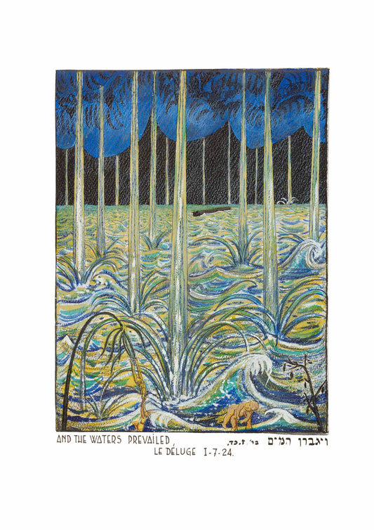 'And the Waters Prevailed' - Art Replica