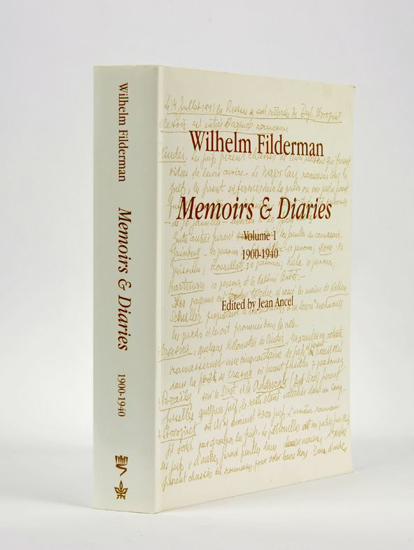 Picture of Wilhelm Filderman: Memoirs and Diaries, volume 1 – 1900-1940