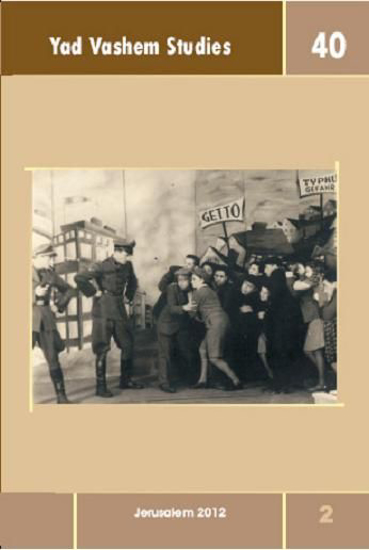Picture of Yad Vashem Studies: Volume 40 [2]