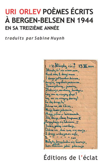 Picture of Poèmes écrits à Bergen-Belsen en 1944 en sa treizième année
