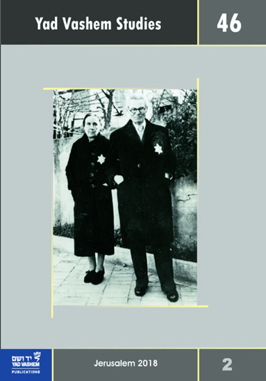 Picture of Yad Vashem Studies: Volume 46 [2]
